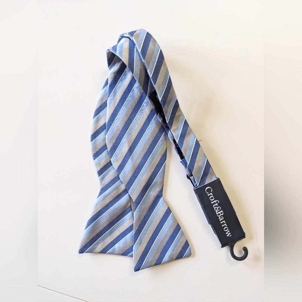 CROFT & BARROW, Striped Bow Tie